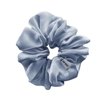 Sylki Women's Silk Scrunchies - Blue In Blue