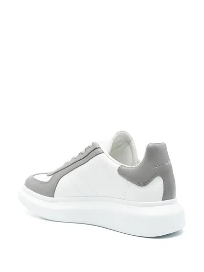 Alexander Mcqueen Chunky Sole Sneakers Contrasting Panels In White