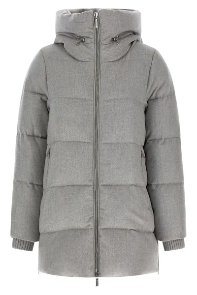 Moorer 'carinzia' Down Jacket In Gray