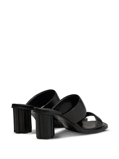 Ami Alexandre Mattiussi Ami Court Shoes - Leather - Black In Black