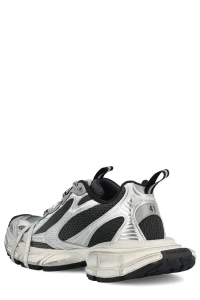 Balenciaga Multicolor Mesh And Rubber 3xl Gradient Sneakers In Gray