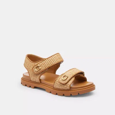 Coach Brynn Sandal In Sand