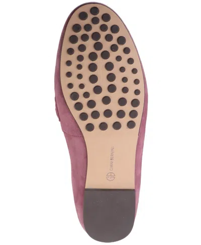 Giani Bernini Women's Beckhamm Leather Tailored Loafers, Created For Macy's In Multi