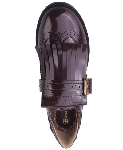 Giani Bernini Women's Lorelaii Kiltie Buckle Loafers, Created For Macy's In Animal Print