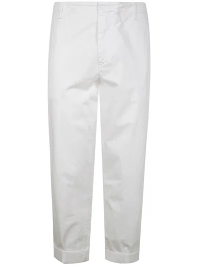 Dondup Zyan Trousers In White