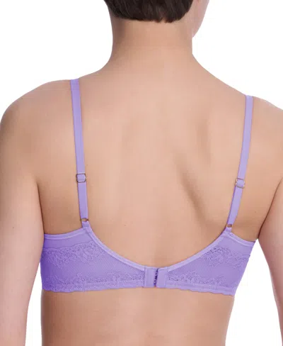 Natori Bliss Perfection Contour Underwire Bra In Violet In Purple
