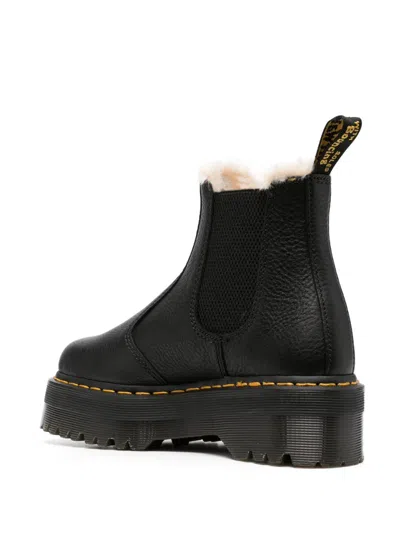 Dr. Martens Quad Platform Chelsea Boots 2976 In Multi
