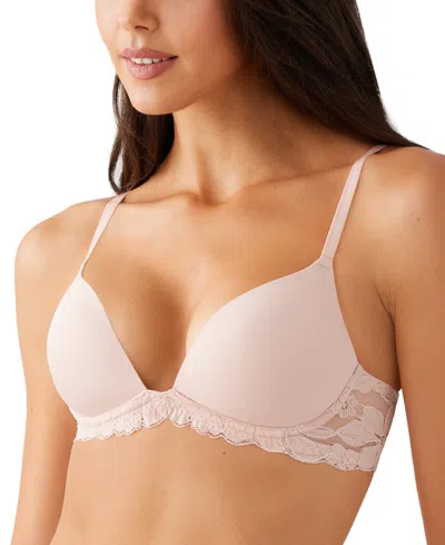 B.tempt'd By Wacoal Women's Feeling Famous Wireless Push-up Bra 956209 In White