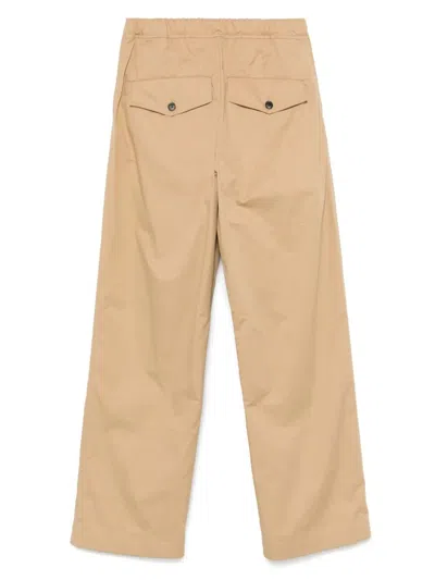 Dries Van Noten Wide Leg Trousers Pannoch In Brown