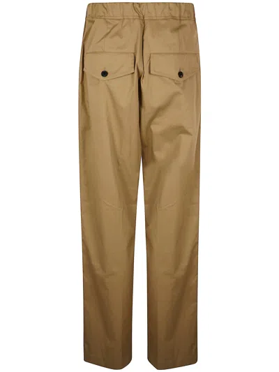 Dries Van Noten Wide Leg Trousers Pannoch In Brown