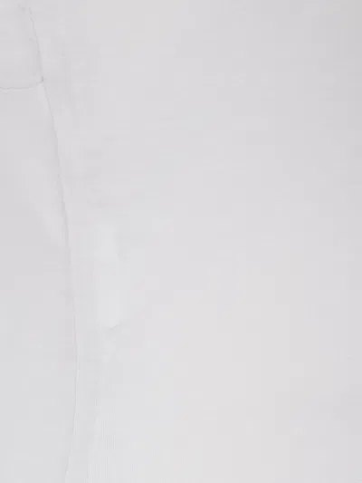 Entire Studios V Neck Bodysuit In White