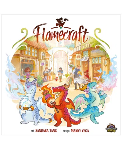 Lucky Duck Games Flamecraft Dragon Placement Game In Multi