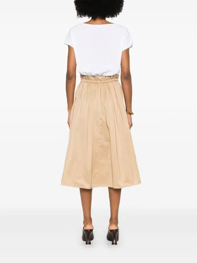 Fabiana Filippi Women's Cotton Midi Dress In Multi