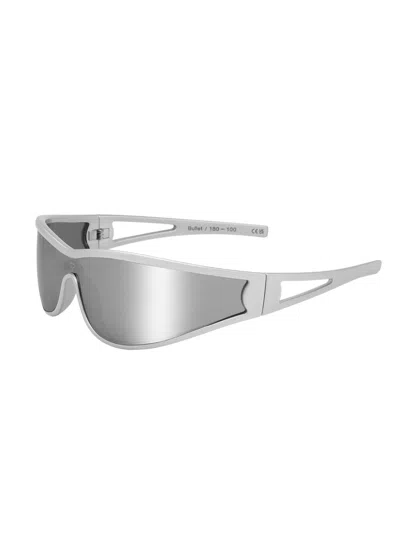 Face Hide Sunglasses In Gray