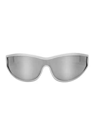 Face Hide Sunglasses In Gray