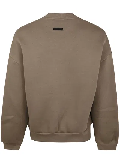 Fear Of God Eternal Relaxed Fit Crew Neck In Brown