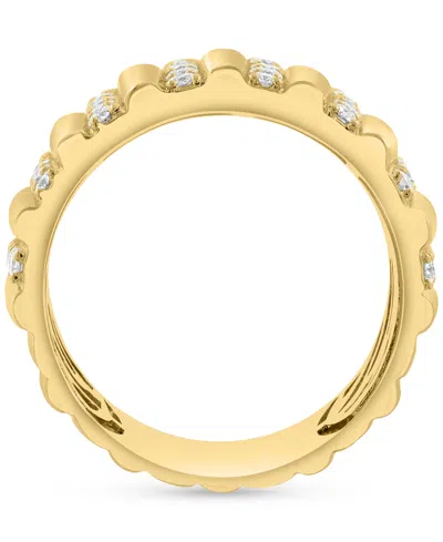 Effy Collection Effy Diamond Multi Column Wide Width Statement Ring (7/8 Ct. T.w.) In 14k Gold In Gold