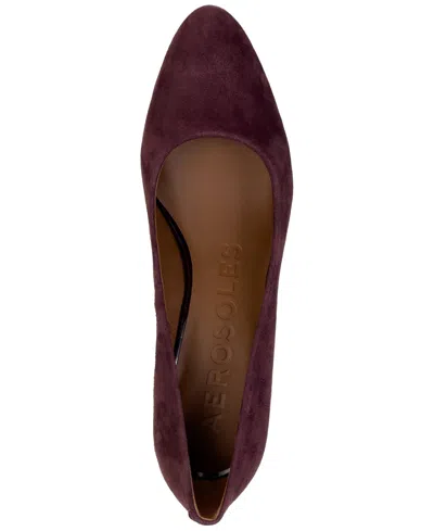 Aerosoles Betsy Pumps In Burgundy
