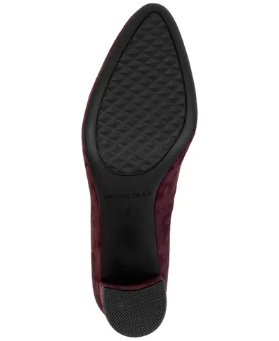 Aerosoles Betsy Pumps In Burgundy