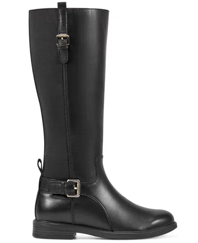 Easy Spirit Women's Jackie Eflex Block Heel Tall Boots In Animal Print