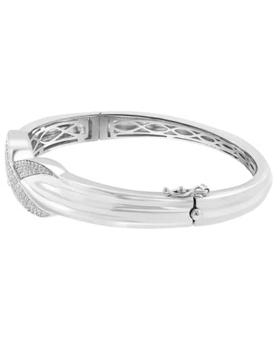 Effy Collection Diamond Bangle (3/4 Ct. T.w.) In Sterling Silver In Silver