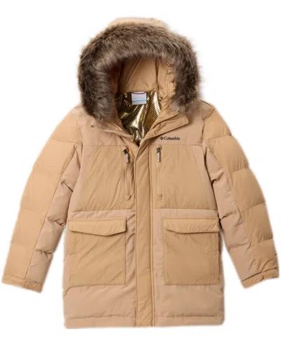 Columbia Big Boys Marquam Peak Fusion Ii Parka In Brown