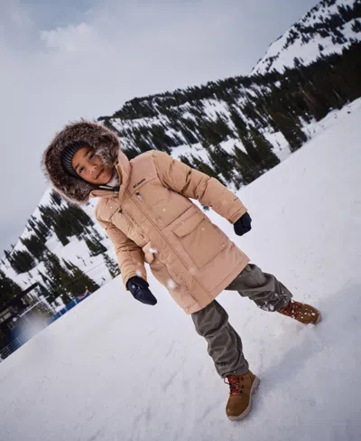 Columbia Big Boys Marquam Peak Fusion Ii Parka In Brown