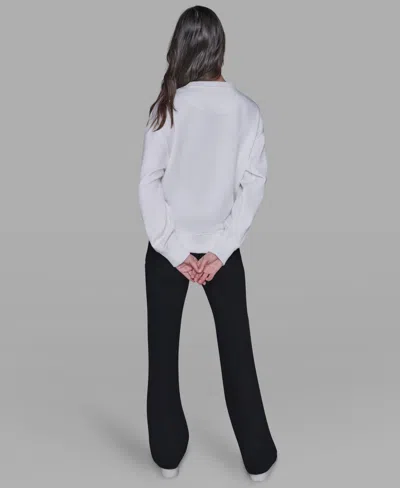 Karl Lagerfeld Womens Eiffel Bow Detail Sweatshirt P Xs Xl In Multi