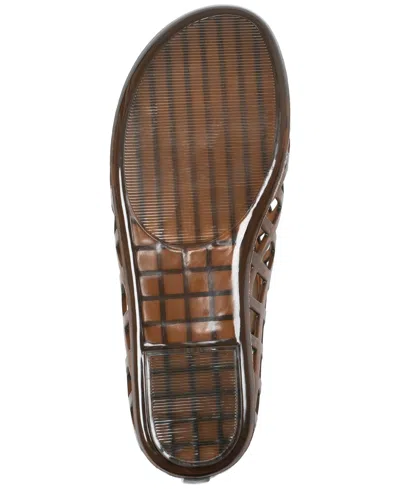 Jeffrey Campbell Women's Jellz Caged Ballet Jelly Flats In Brown