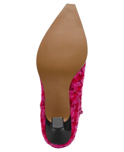 Betsey Johnson Women's Louisa Embellished Pointed-toe Booties In Red