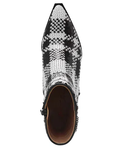 Betsey Johnson Women's Louisa Embellished Pointed-toe Booties In Multi
