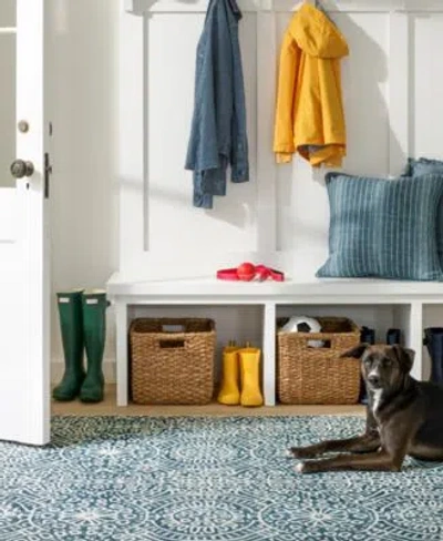 Dash And Albert Rugs By Annie Dash Albert Rugs By Annie Selke Temple Machine Washable Da2056 Rug Collection In Blue