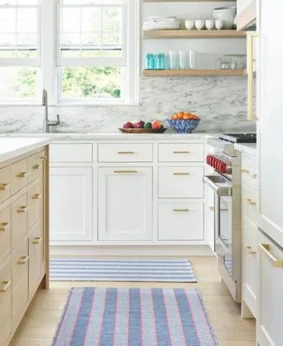 Dash And Albert Rugs By Annie Dash Albert Rugs By Annie Selke Hillsgrove Stripe Da1958 Rug Collection In Blue