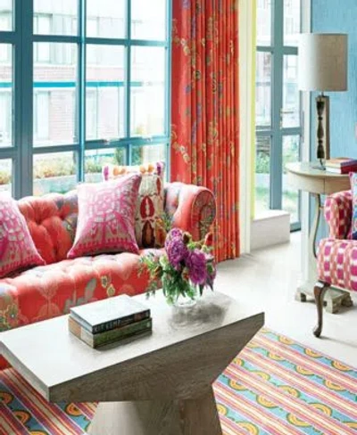 Dash And Albert Rugs By Annie Dash Albert Rugs By Annie Selke Button Da1993 Rug Collection In Orange