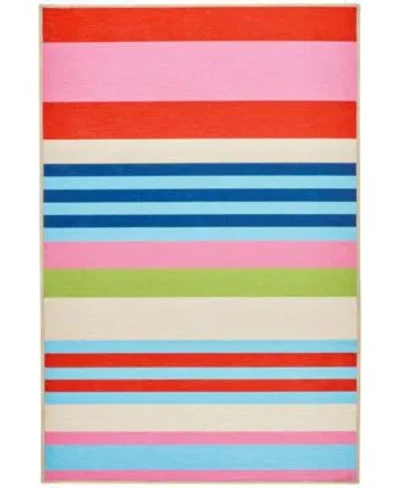 Dash And Albert Rugs By Annie Dash Albert Rugs By Annie Selke Beach Stripe Machine Washable Da2163 Rug Collection In Multi