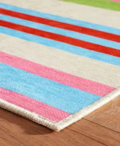 Dash And Albert Rugs By Annie Dash Albert Rugs By Annie Selke Beach Stripe Machine Washable Da2163 Rug Collection In Multi