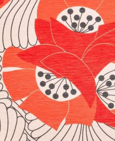 Dash And Albert Rugs By Annie Dash Albert Rugs By Annie Selke Japanese Poppy Machine Washable Da2177 Rug Collection In Red