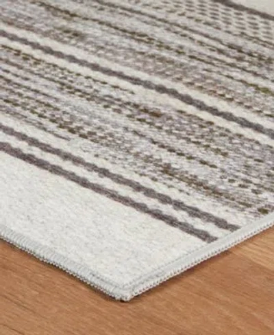 Dash And Albert Rugs By Annie Dash Albert Rugs By Annie Selke Ellington Stripe Machine Washable Da2340 Rug Collection In Gray