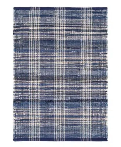 Dash And Albert Rugs By Annie Dash Albert Rugs By Annie Selke Denim Plaid Da515 Rug Collection In Blue
