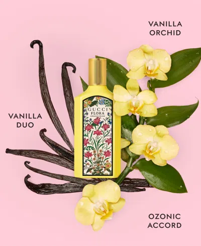 Gucci Ladies Flora Gorgeous Orchid Gift Set Fragrances 3616305838179 In Yellow