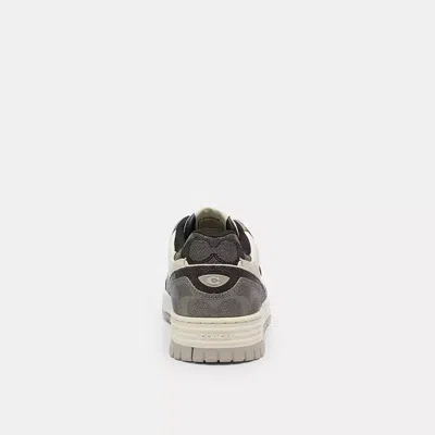 Coach Soho Sneaker In Mixed Signature In White