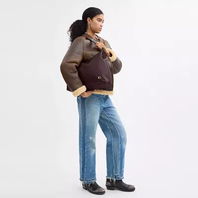 Coach Juliet Shoulder Bag 38 In Brown