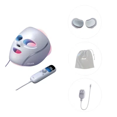 Shark Beauty Shark Cryoglow Under-eye Cooling + Led Anti-aging & Skin Clearing Mask Na/na In Multi