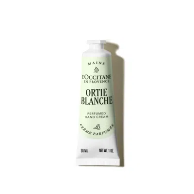 L'occitane - Ortie Blanche Perfumed Hand Cream 1 Fl oz In Transparent
