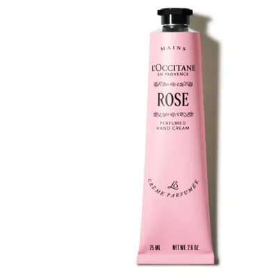 L'occitane - Rose Perfumed Hand Cream 2.6 Fl oz In Pink
