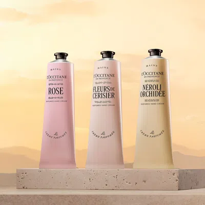L'occitane - Rose Perfumed Hand Cream 2.6 Fl oz In Pink