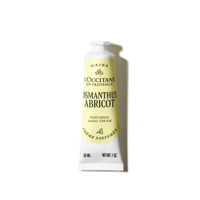 L'occitane - Osmanthus Abricot Perfumed Hand Cream 1 Fl oz In Yellow