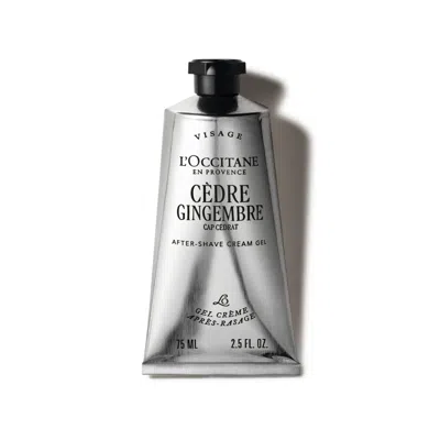 L'occitane - Cèdre Gingembre After-shave Cream Gel 2.5 Fl oz In Silver