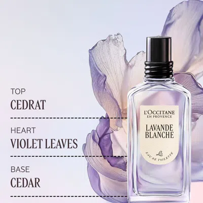 L'occitane - Lavande Blanche Eau De Toilette 1.6 Fl oz In White