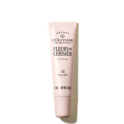 L'occitane - Fleurs De Cerisier Lip Balm 0.38 Fl oz In Pink